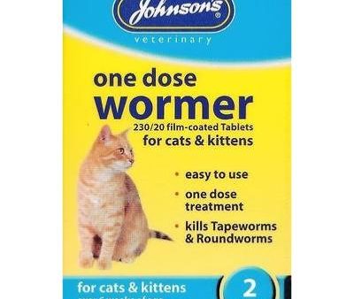 Johnson s One Dose | Cat Worm Control | Worming Tablets For Discount