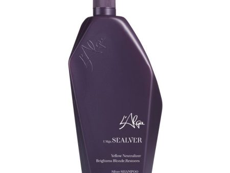 Šampūnas šviesiems plaukams L Alga Sealver Shampoo LALA130106, neutralizuoja geltonumą, 1000 ml +dovana Discount