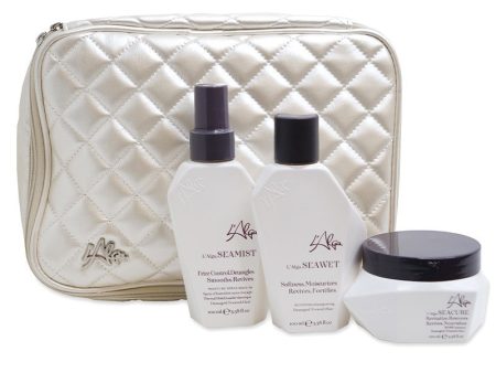 Plaukų priežiūros priemonių rinkinys L Alga Seazone Beauty Bag LALA600401 +dovana For Cheap